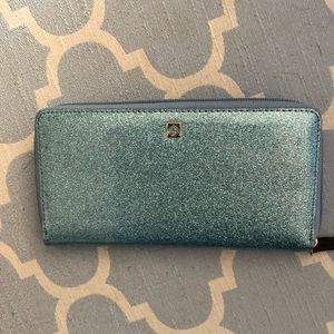 Kate spade glitter wallet